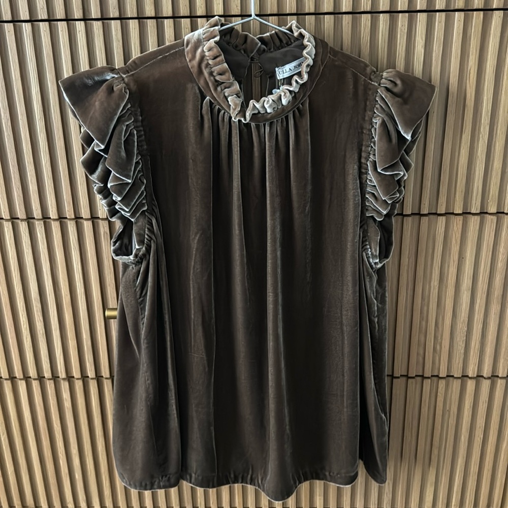 NWT Ulla Johnson Velvet Jive Top